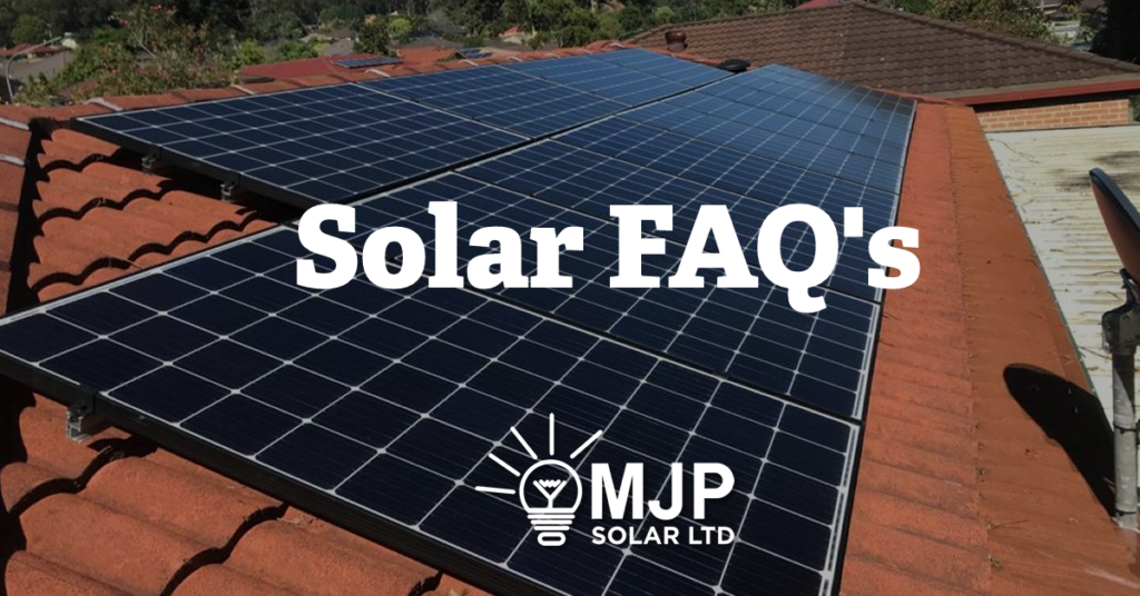 Solar FAQ's